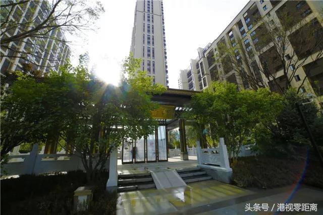 太原万科紫台景色,太原晋祠路万科紫郡航拍