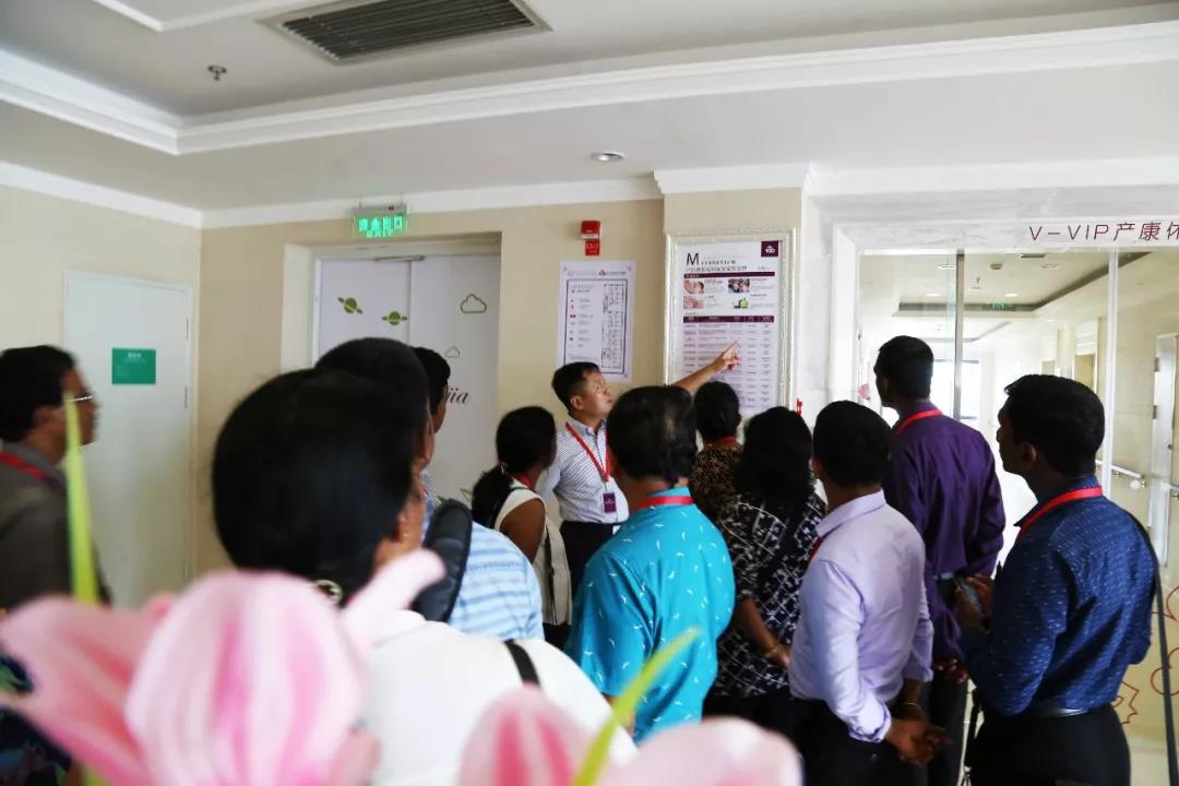 武汉百佳妇产医院,斯里兰卡中国代表团