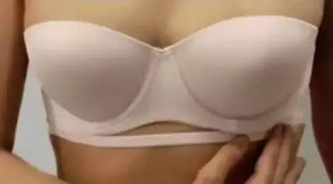 夏季穿搭无肩带内衣美出高级感,夏季穿搭中性风内衣外穿