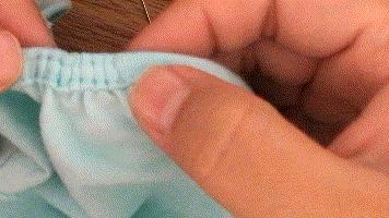 纯棉t恤圆领褶皱怎么才能整平,t恤侧边褶皱的缝纫技巧