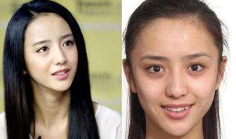 女星素颜照对比真实,女星素颜谁的素颜最让你接受不了