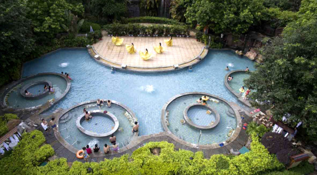 清远佛冈聚龙湾温泉,暑期聚龙温泉