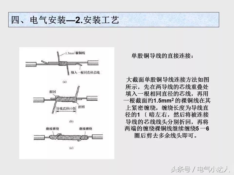 电气安装工艺,电气基础知识教学视频