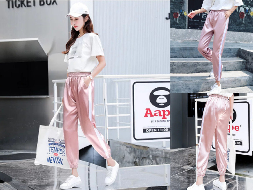 显瘦阔腿裤牛仔裤夏天穿,夏天穿阔腿裤还是束脚裤时尚