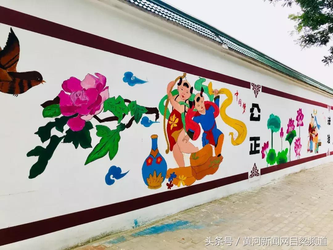 手绘墙孝义,书香气息的手绘墙