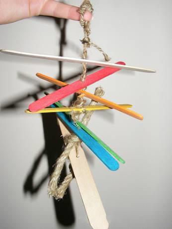 自制鹦鹉玩具材料有哪些,制作鹦鹉的小玩具用纸箱做