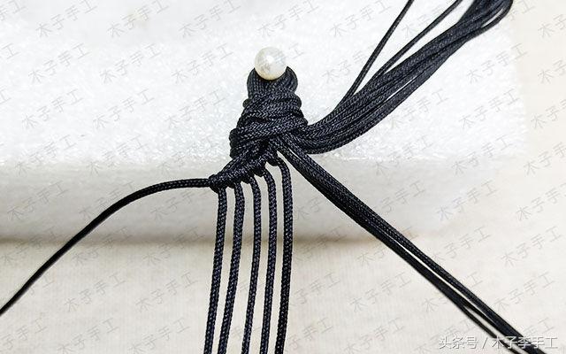 红绳朱砂手链diy手工,diy手链红绳制作教程