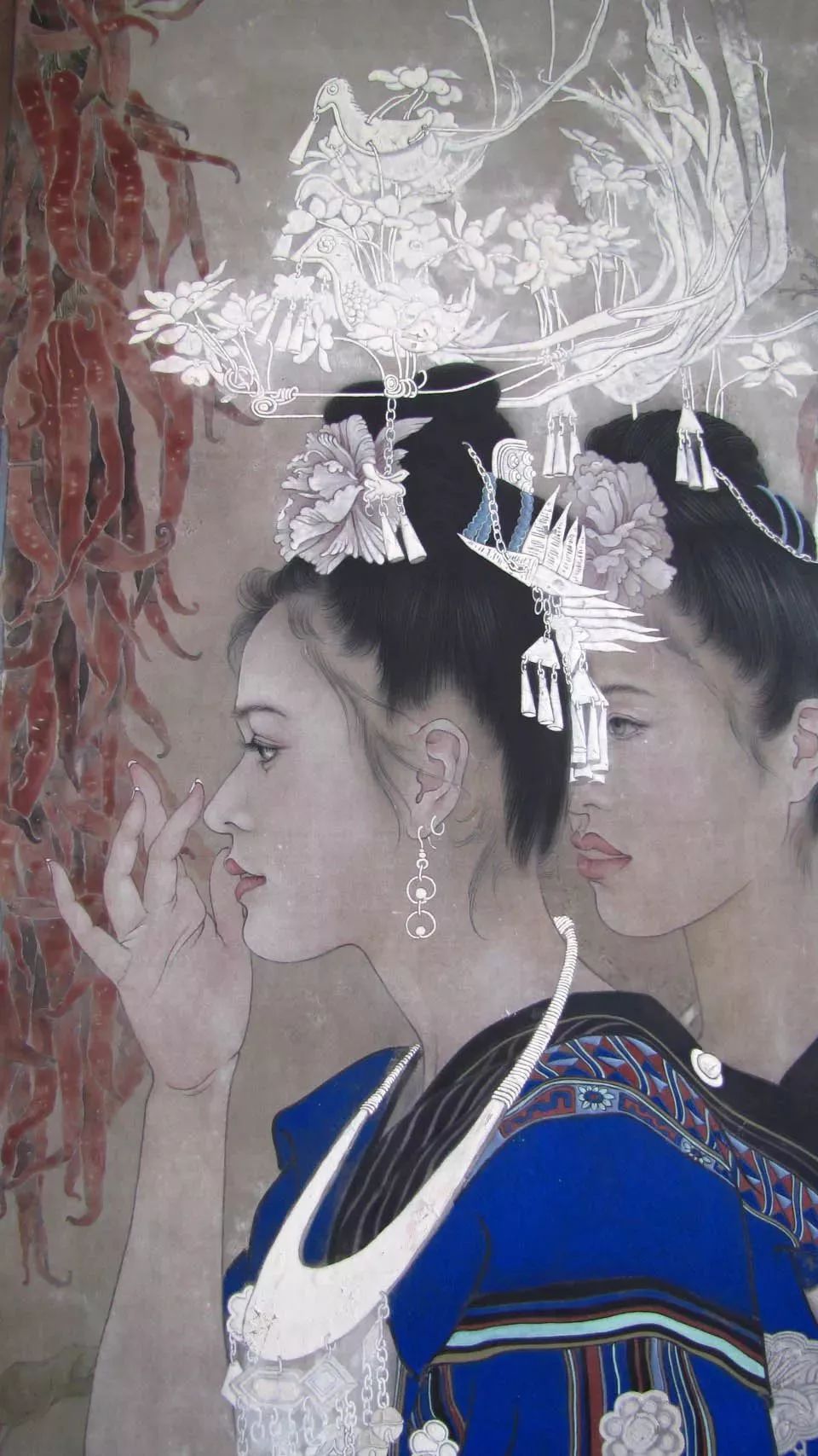 太美了！轻柔曼透，香艳的极致诱惑，国画欣赏