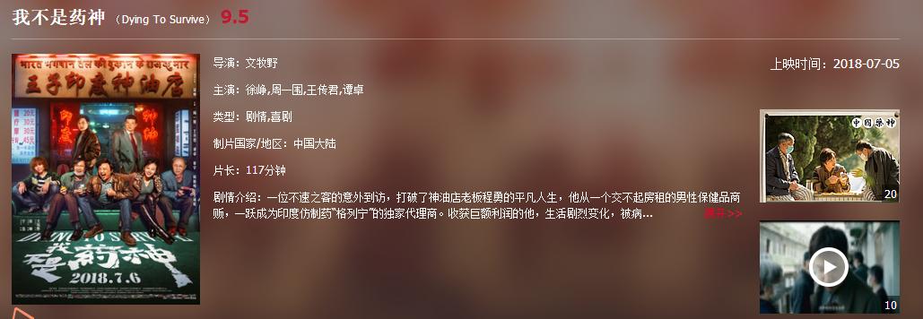 我不是药神票房破7亿,我不是药神电影票房分成