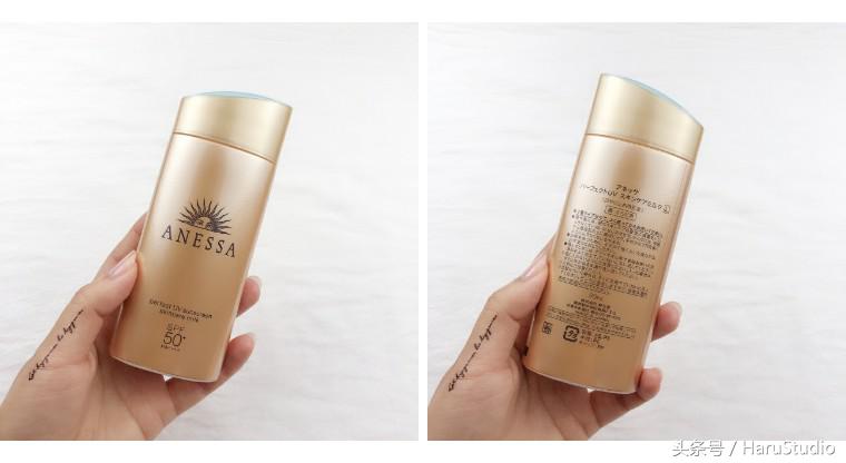 安耐晒防晒金色和白色的区别,安耐晒防晒喷雾蓝色金色