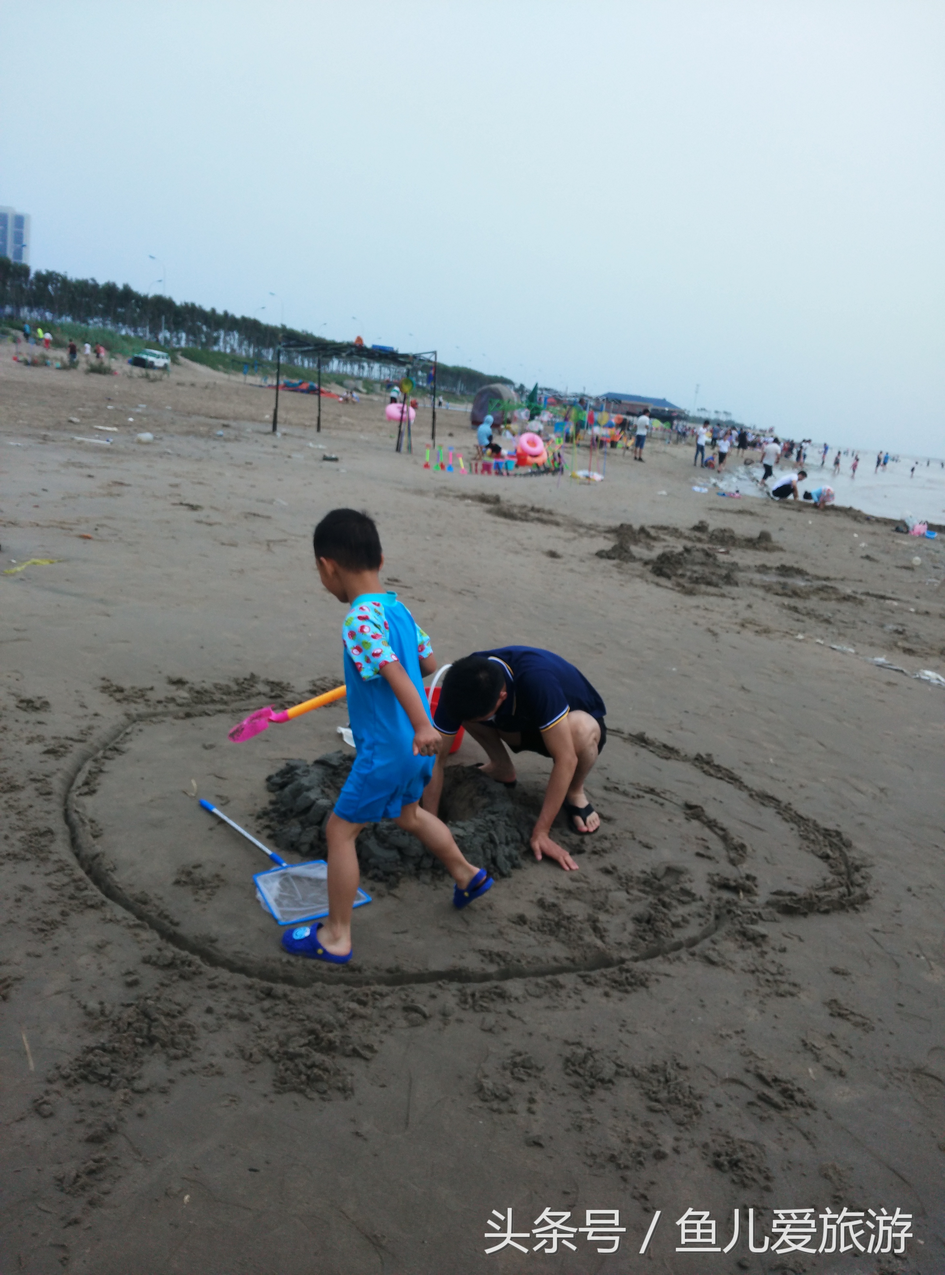 东疆港和北戴河哪个好玩,两宝妈带孩子自驾游