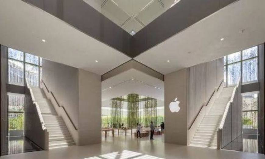 苹果精品店装修,苹果旗舰店店面装修