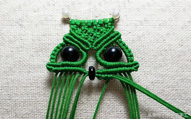 手工编织猫头鹰,手工编织猫头鹰教案