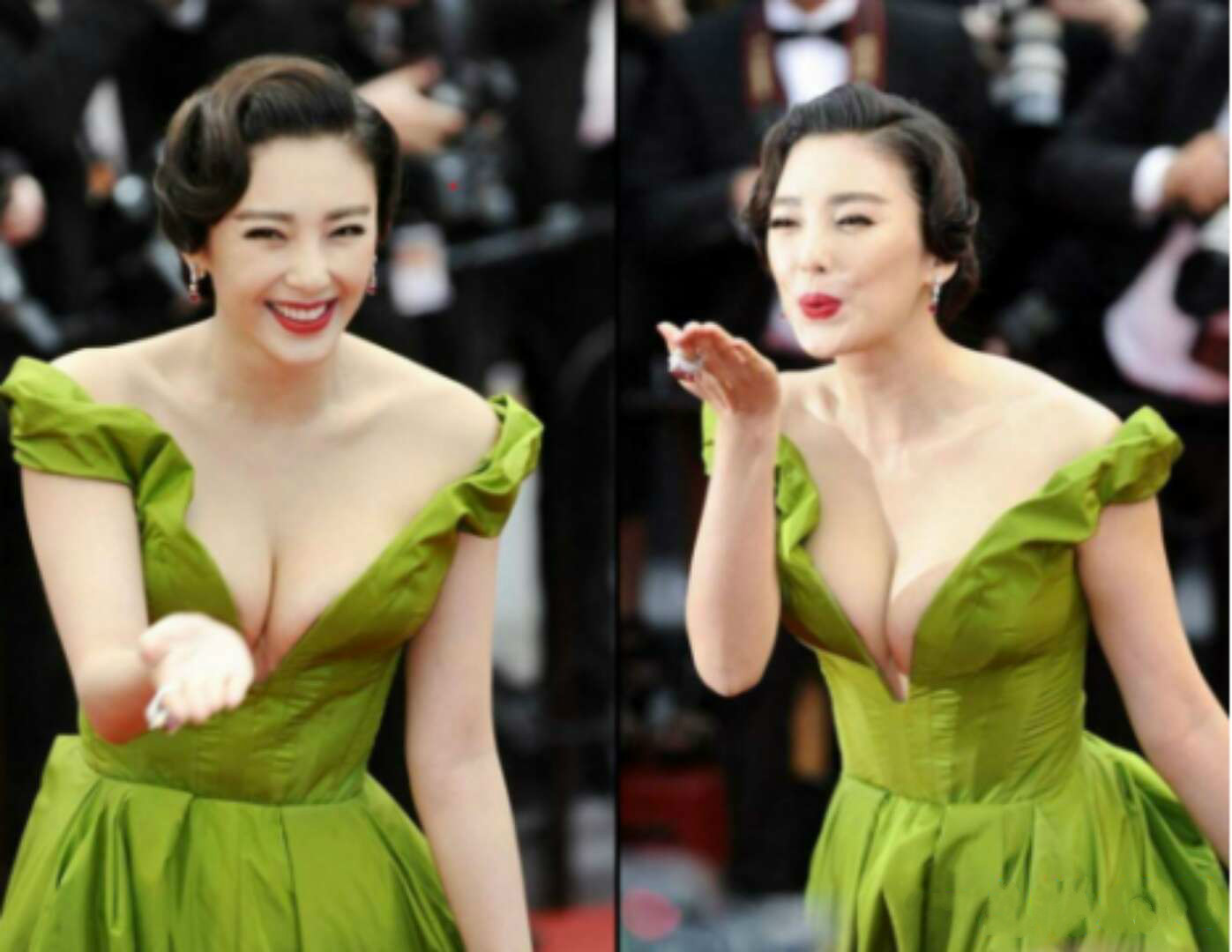 柳岩说自己的身材,论身材好有多吸睛