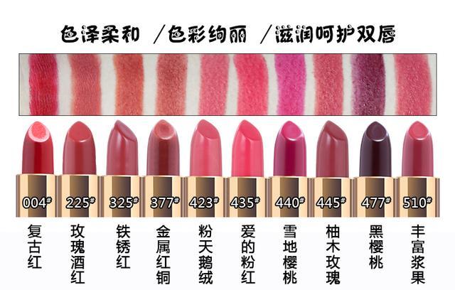 白菜价口红推荐色号,白菜价口红哪个牌子好