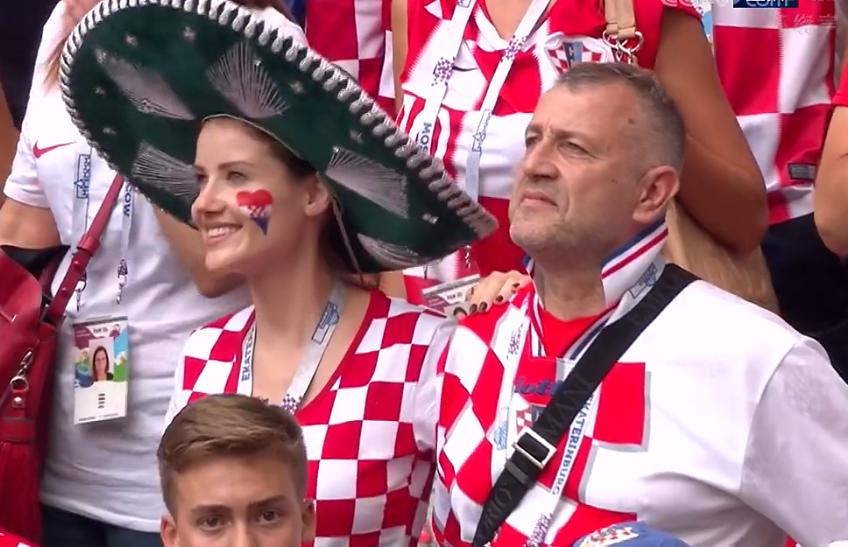 克罗地亚女球迷直播,克罗地亚女球迷神仙颜值
