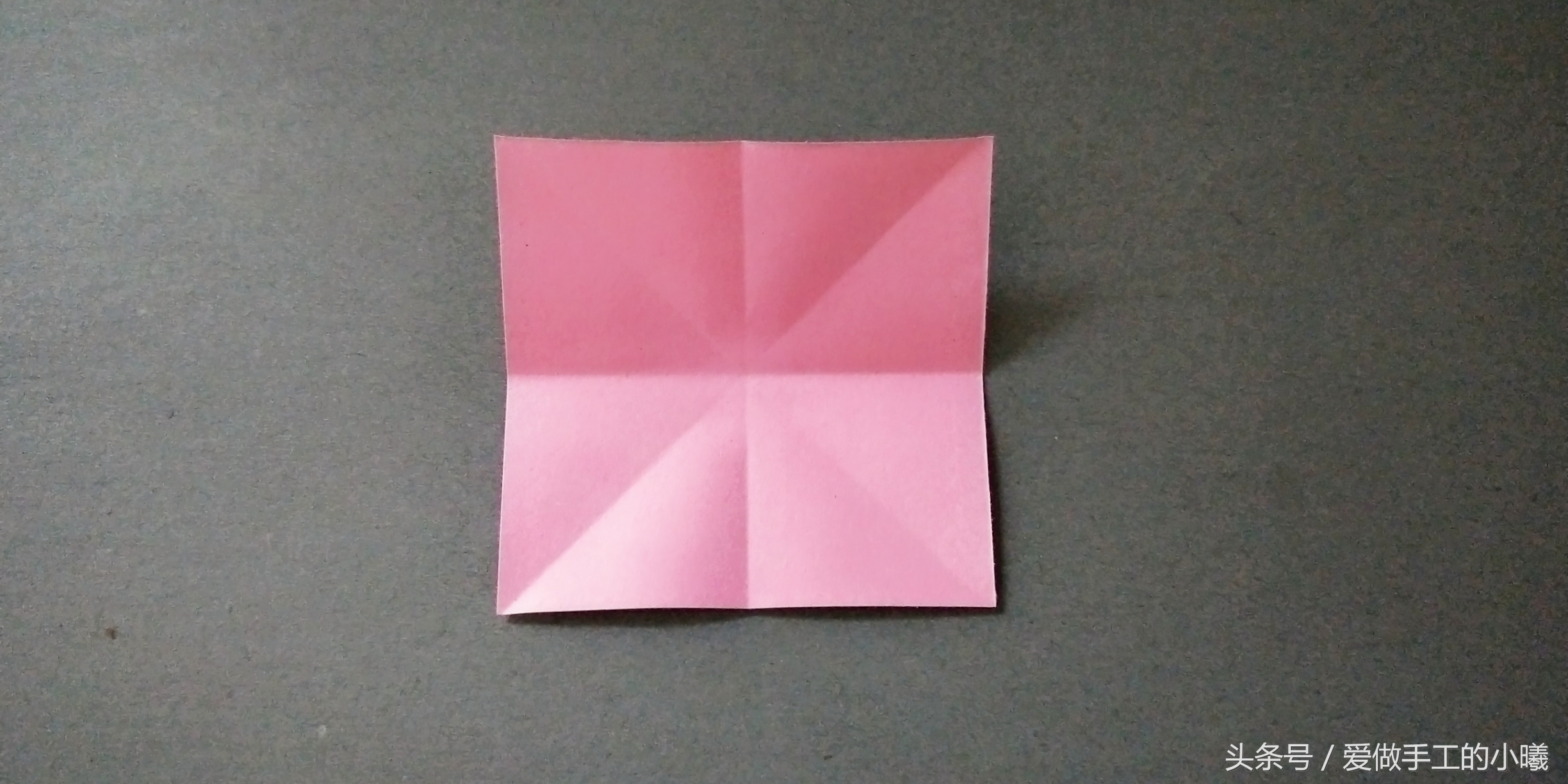 托班折纸简单小鱼的详细图,幼儿园简单折纸手工动物小鱼