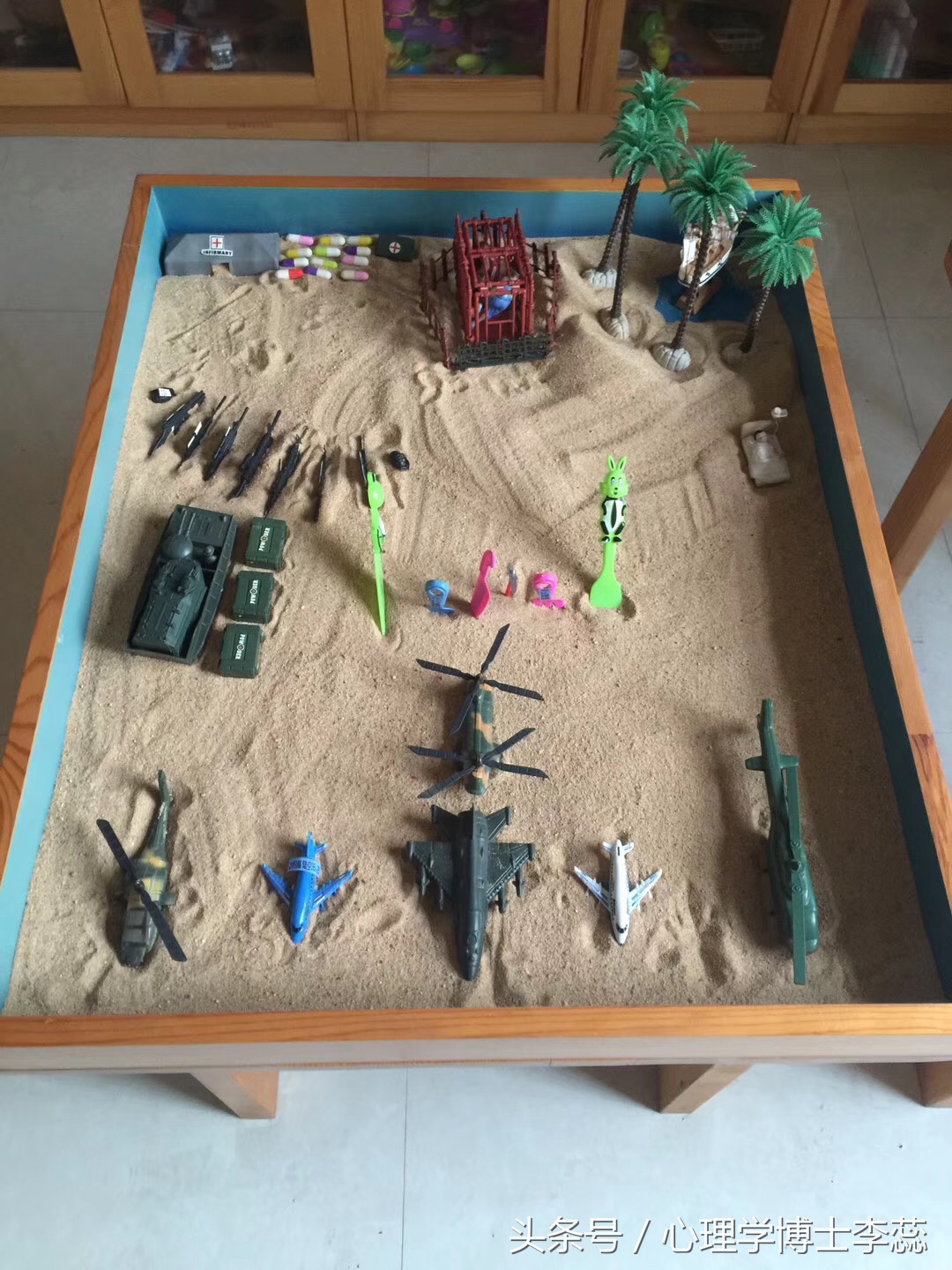 李蕊博士沙盘治疗案例：想要自杀的少年