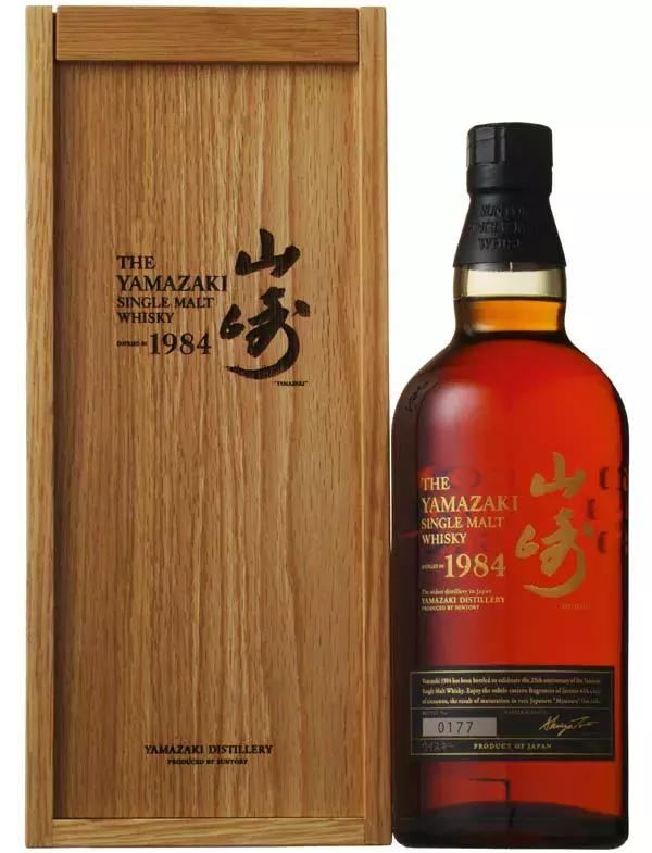 山崎威士忌真实照片,山崎威士忌60周年拍卖纪录