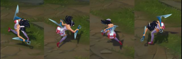 离群之刺腥红之月皮肤展示,离群之刺阿卡丽对应英雄