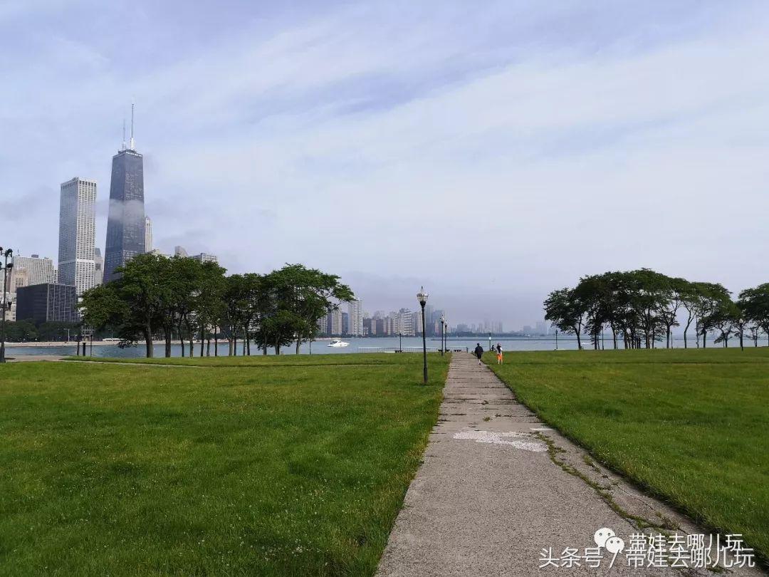 芝加哥清凉一夏,美国芝加哥初冬风景