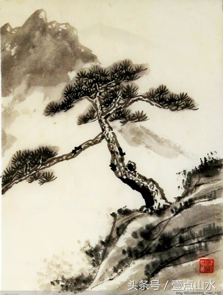 画山水风景画入门教程,山水画入门教程从零开始学国画
