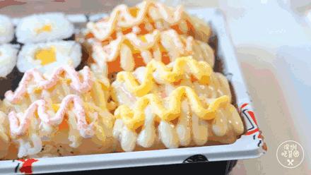 车前外带寿司高颜值和美味的内涵，迅速成为深圳寿司外带界的黑马