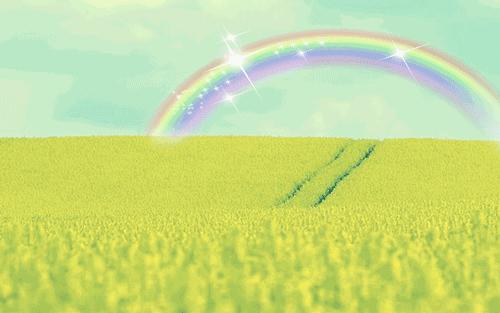 彩虹夕阳,描写春天夕阳的好词好段