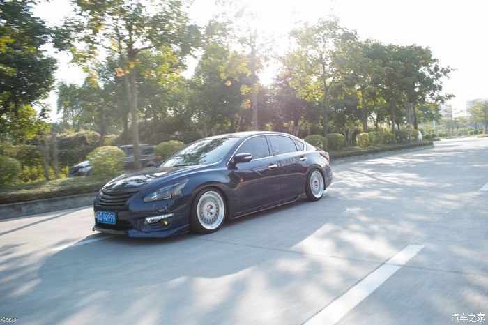 日产天籁公爵改装气动,天籁改气动低趴要多少钱