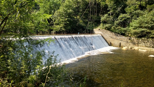 高冠瀑布风景,高冠瀑布游记