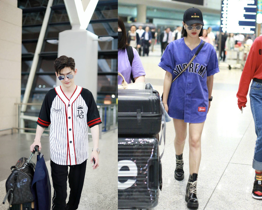 张翰白色运动服,张翰运动风穿搭