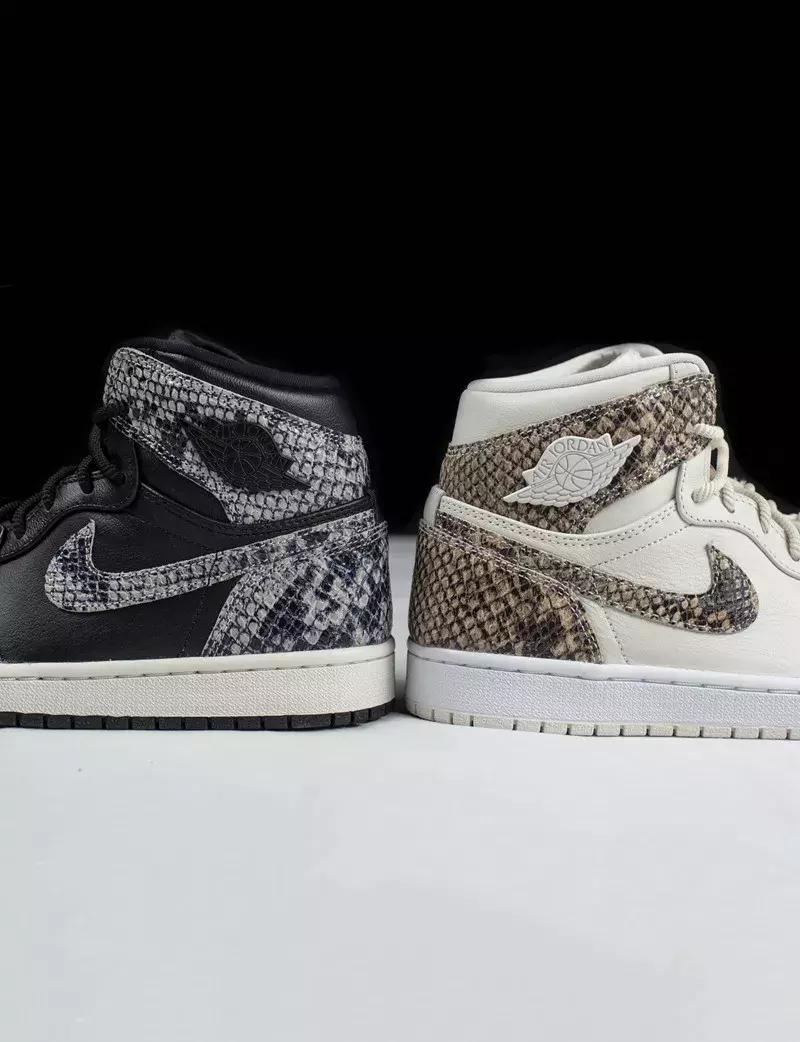 airjordan1low白黑蓝真假对比,黑蛇白蛇全剧