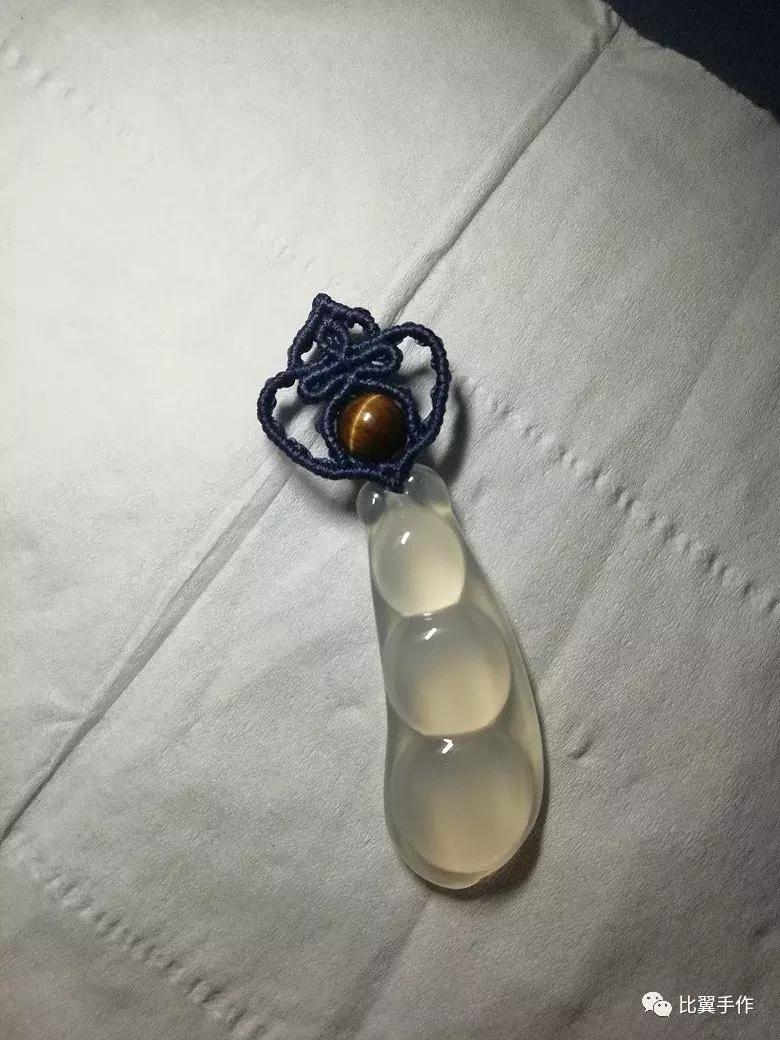 妡——有孔吊坠编制（比翼手作）