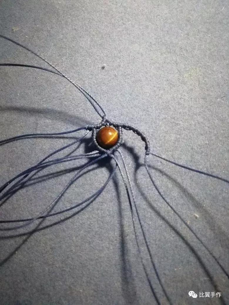 妡——有孔吊坠编制（比翼手作）