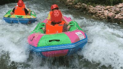宜昌青龙峡第四届亲子漂流大赛实况回顾！你错过的精彩都在这里！
