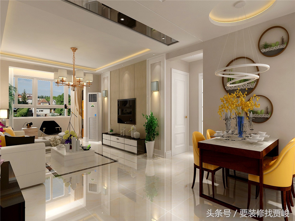 140平三室小户型装修设计效果图,玉祥明居小户型装修图