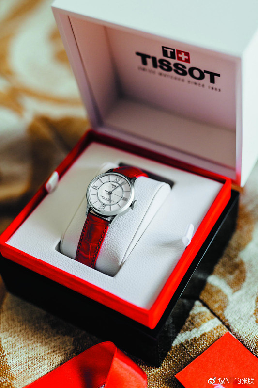 天梭七夕对表礼盒,天梭联名款手表