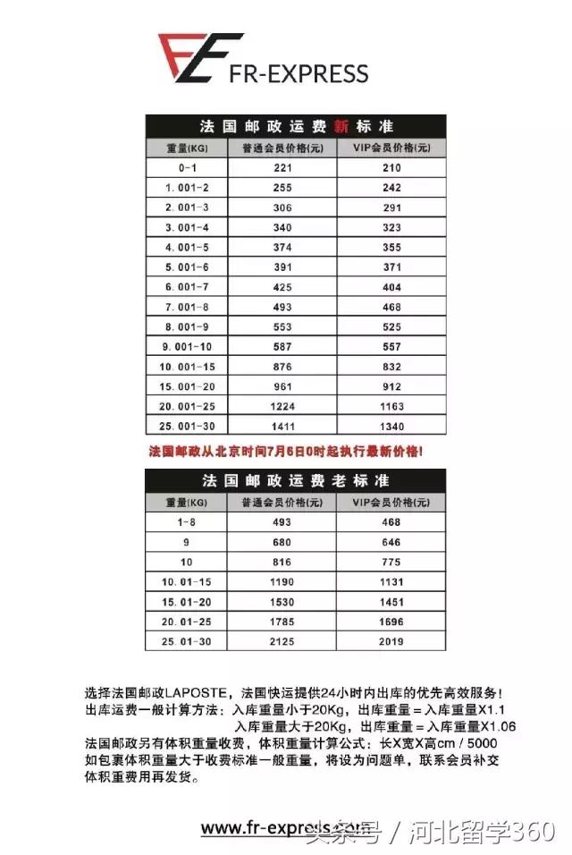 从法国寄快递回来有哪些选择呢？