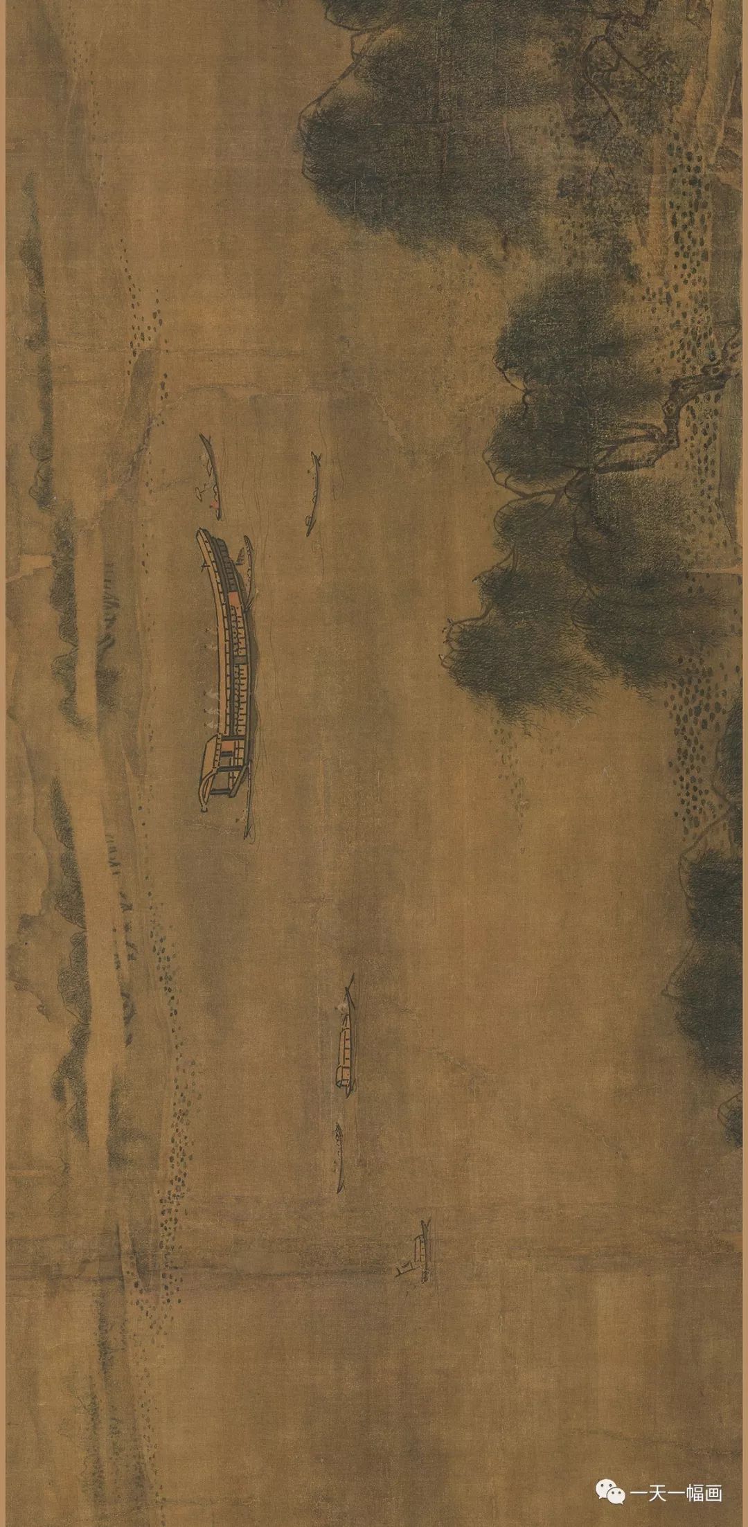 夏日西湖赏荷图,荷香清夏图