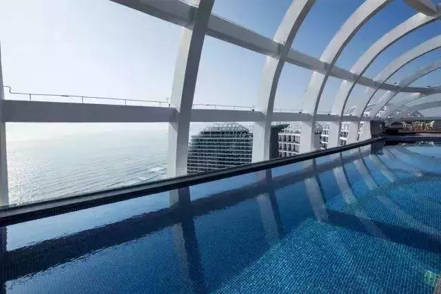 泰国网红星空泳池,无边网红泳池