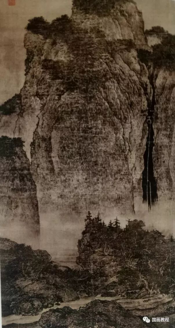 山石画技法,大师黎雄才教你如何画山石