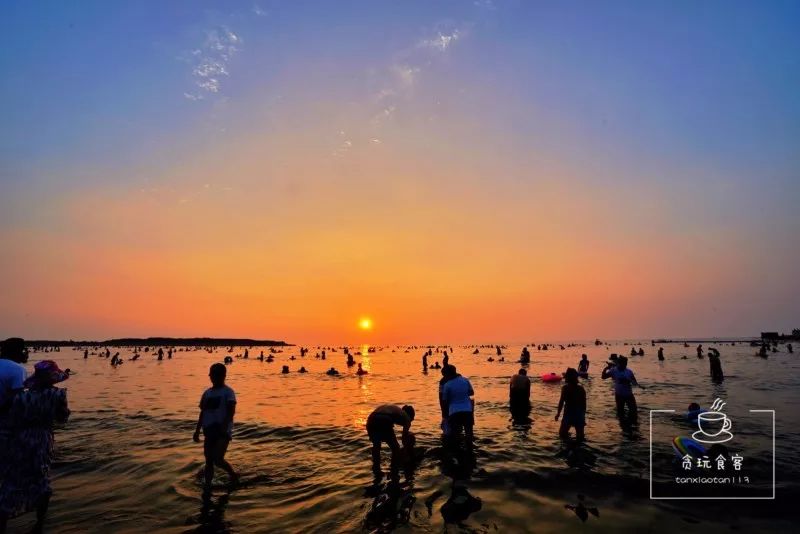 暑期去山东龙口,拍ins风网红大片,看没有游客蔚蓝大海!