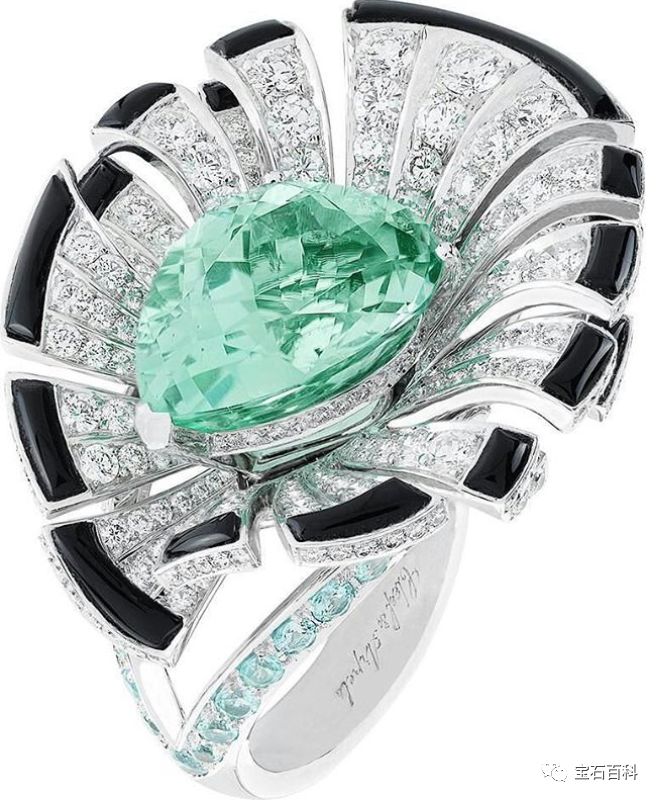 帕拉伊巴碧玺10克拉,帕拉伊巴碧玺猫眼