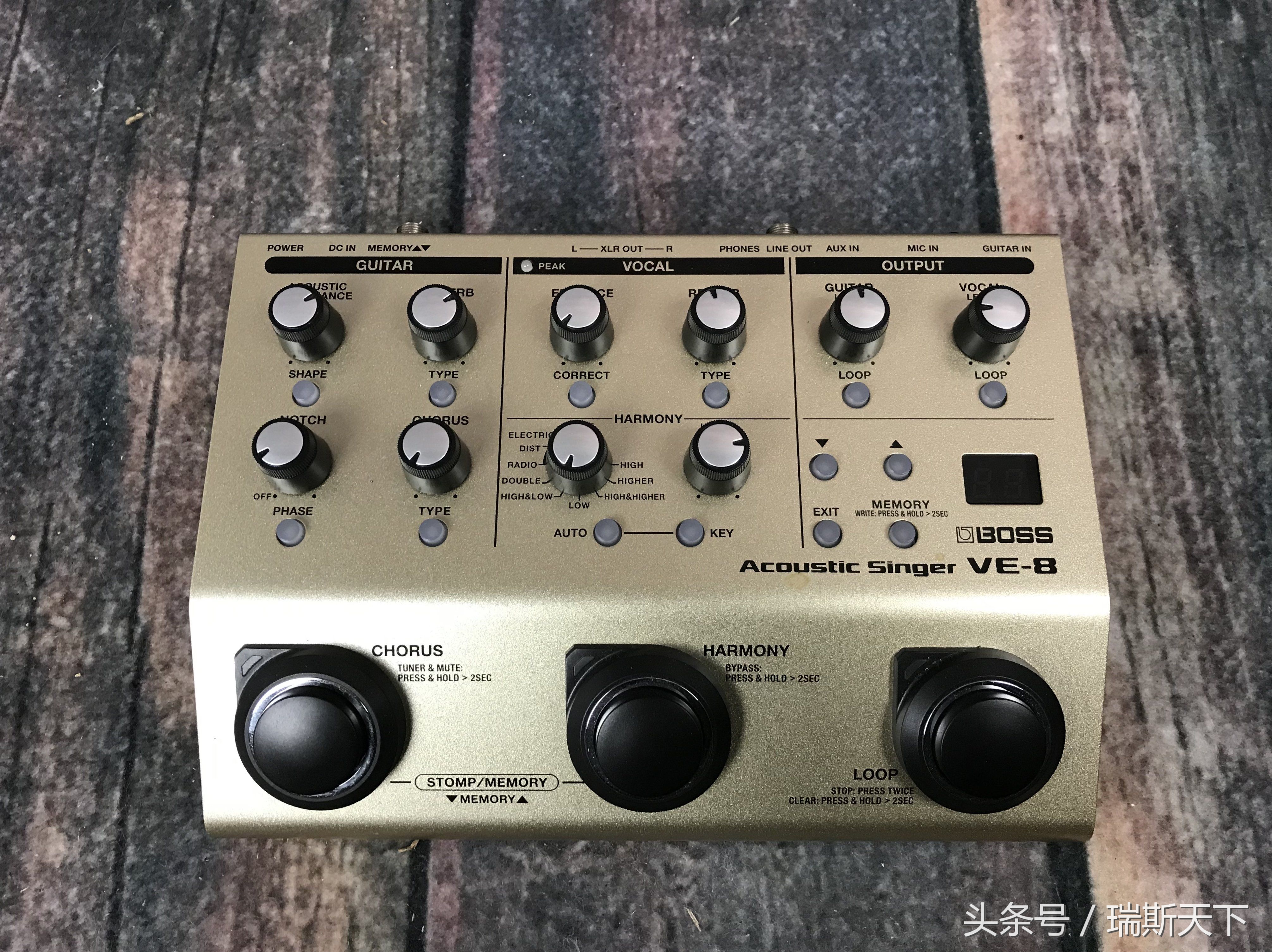 木吉他弹唱实用的效果器,吉他效果器吉他弹唱