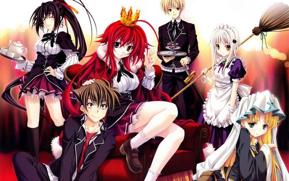 哪些动漫后宫剧多,动漫晚上看