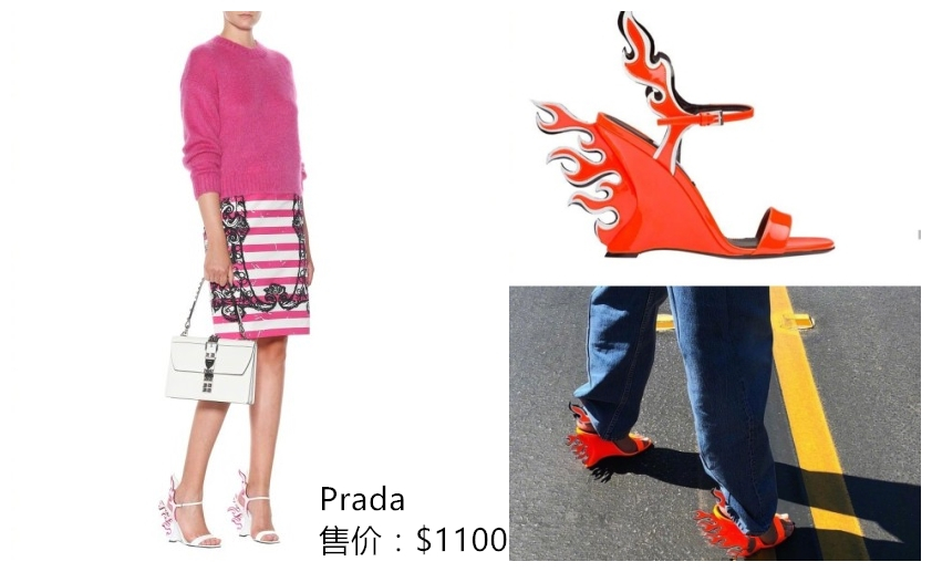 女星奇葩高跟鞋，林允儿新照踩团火杨颖踩空气，何穗风火轮最舒服