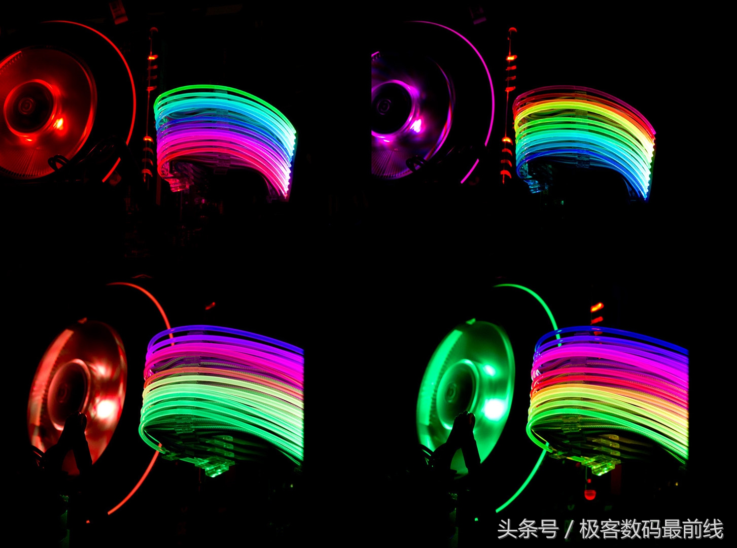 联力双子座幻彩和rgb的区别,联力双子座幻彩