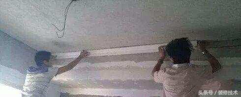 石膏线吊顶的正确安装方法,石膏线什么时候安装最合适