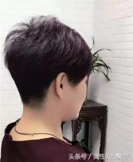 今年最流行的短发超短,最时髦的短发适合圆脸