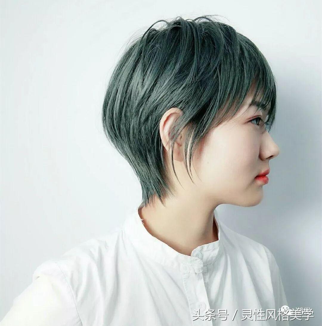 今年最流行的短发超短,最时髦的短发适合圆脸